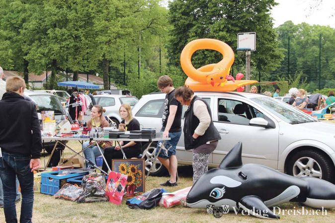 Wie immer war das Angebot gro&szlig;, bunt und auch ein bisschen &bdquo;speziell&ldquo; beim &bdquo;Drive in-Flohmarkt&ldquo;.

&nbsp;