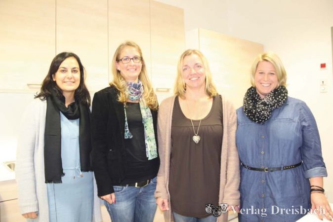 Ein gutes Team: Vorstand und Mitglieder des F&ouml;rdervereines der Riedschule und die stellvertretende Schulleiterin Christine W&uuml;rbach (zweite von links).&nbsp;&nbsp; &nbsp;?(Foto: A. Kreusch)

&nbsp;