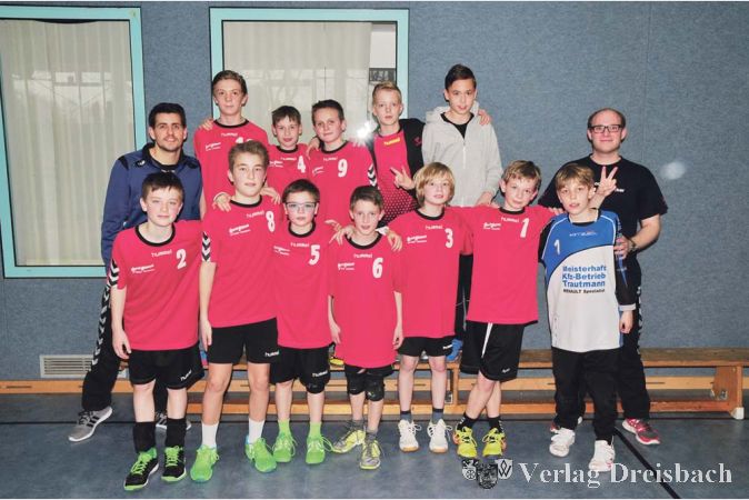 Die neuformierte D-Jugend der HSG Hochheim Wicker (Foto: privat)