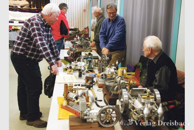 Einblicke in das Antriebswesen eines Modellschiffes pr&auml;sentierte der &bdquo;Schiffsmodellbauclub Wiesbaden&ldquo; an seinem Stand.