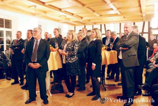 Viele Gäste, unter ihnen Stadtverordnetenvorsteherin Silvia Maeder und Bürgermeisterin Antje Köster, waren der Einladung der CDU zum Neujahrsempfang im Alten Posthof gefolgt.