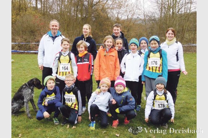 Viele Erfolge feierten die jungen Sportlerinnen und Sportler der SG DJK Hattersheim bei den Kreis?crosslaufmeisterschaften in Bad Soden-Neuenhain.
(Foto: privat)