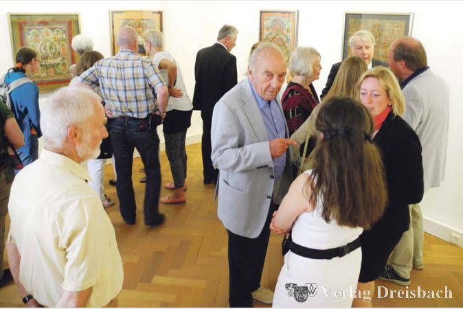 Reger Andrang herrschte in der Hochheimer Kunstsammlung, wo die Sonderausstellung „Tibetische Thangkas“ zu sehen war.