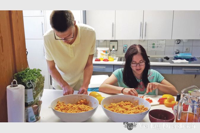 Couscous und andere Spezialitäten der orientalischen Küche waren das Thema der letzten Selbstversorgerwoche im Antoniushaus vor der Sommerferien.
(Foto: privat)