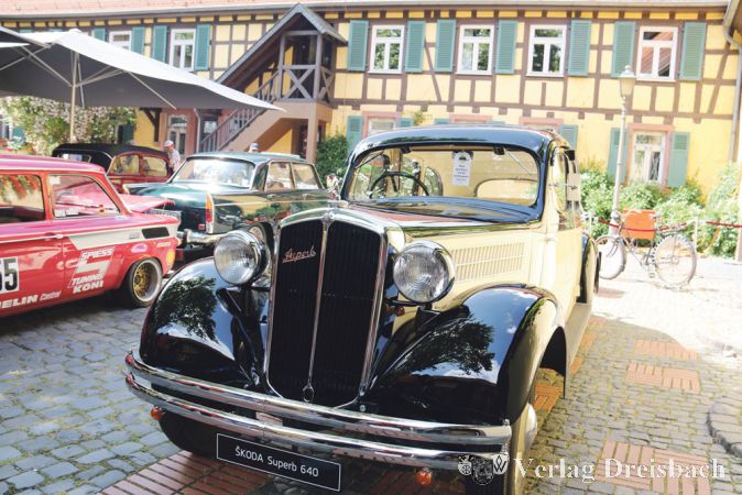 Noch heute tr&auml;gt das Spitzenmodell des Autobauers Skoda den Namen &bdquo;Superb&ldquo; &ndash; allerdings wurde das Modell &bdquo;Superb 640&ldquo; nur bis 1949 in dieser nostalgischen Art gebaut.
(Fotos: A. Kreusch)

&nbsp;