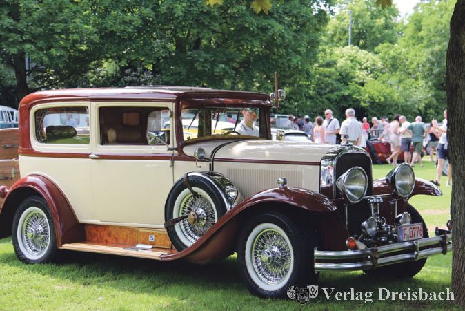 Ein Oldtimer wie er im Buche steht: Das blank geputzte Prachtst&uuml;ck war aber dennoch nur eines von vielen tollen Fahrzeugen.