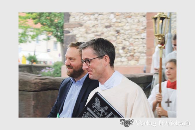Seite an Seite: Rabbiner Jehoschua Ahrens und Pfarrer Sascha Jung.