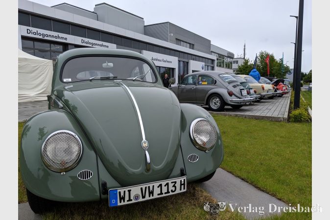 Ein Klassiker: Der VW Käfer.