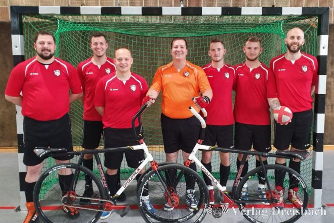 Das RSG-Bundesligateam im 5er-Radball.