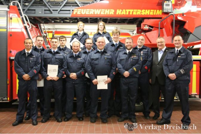 Viele Jubiläen, Beförderungen und Ehrungen gab es beim Kameradschaftsabend der Freiwilligen Feuerwehr Hattersheim in diesem Jahr zu feiern.