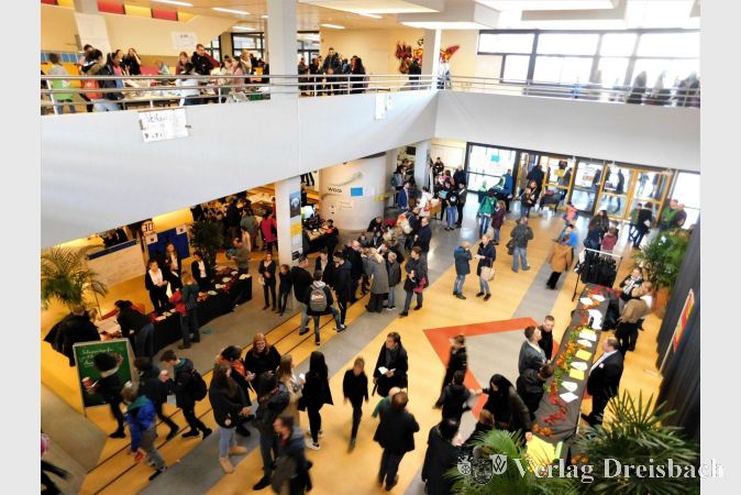 Die Weingartenschule war gut besucht am Tag der offenen Tür.