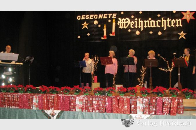 Der VdK-Chor gehört zum unverzichtbaren Bestandteil der Weihnachtsfeiern des Verbandes.