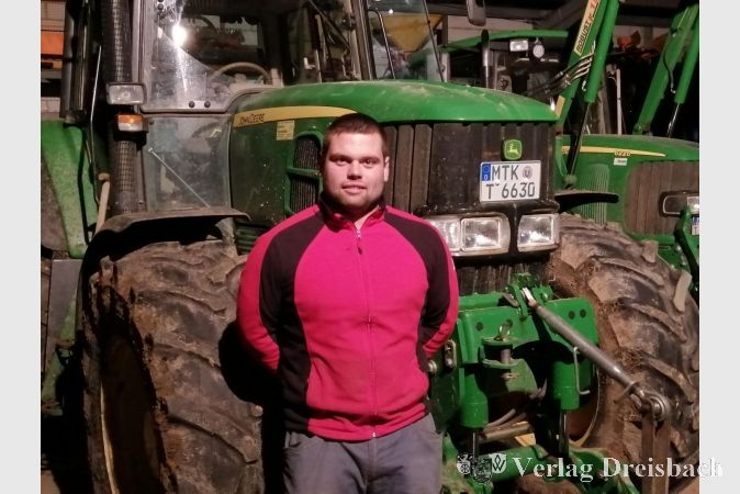 Der Krifteler Landwirt Johannes Theis.