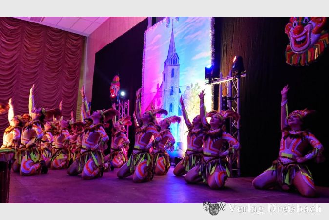 Showtanzformation des Ebersheimer Carnevalvereins "Las Romanas" mit tänzerischen Leistungen auf höchstem Niveau.