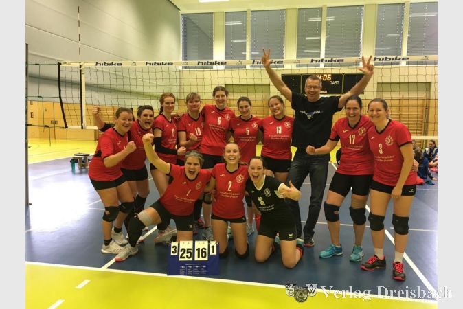 Die Krifteler Damen 1 sind auf einem guten Weg in Richtung Meisterschaft.