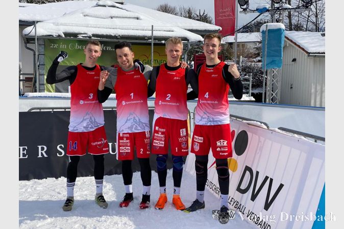 Das Krifteler Team - Cedric Braetsch, Peter Nogueira-Schmidt, Georg Wolf, Jannik Weber - erreicht einen starken 5. Platz.
