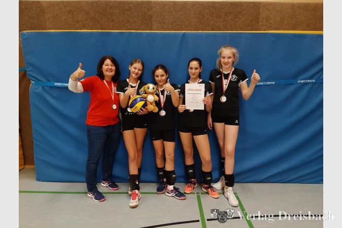 Toller 2. Platz beim Hessenjugendpokal für die weibliche U14.