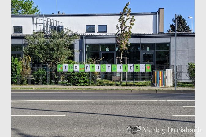Die klare Botschaft der Kita Obstgärtchen: Niemand hat die derzeit abwesenden Kinder vergessen.
