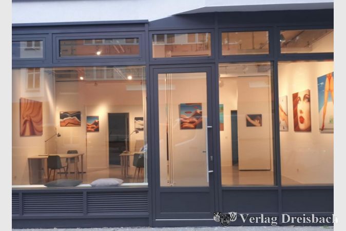 Die neu eröffnete Galerie Bottega Barone, die der Krifteler Künstler zusammen mit seiner Tochter Alexandra in Berlin eröffnet hat.