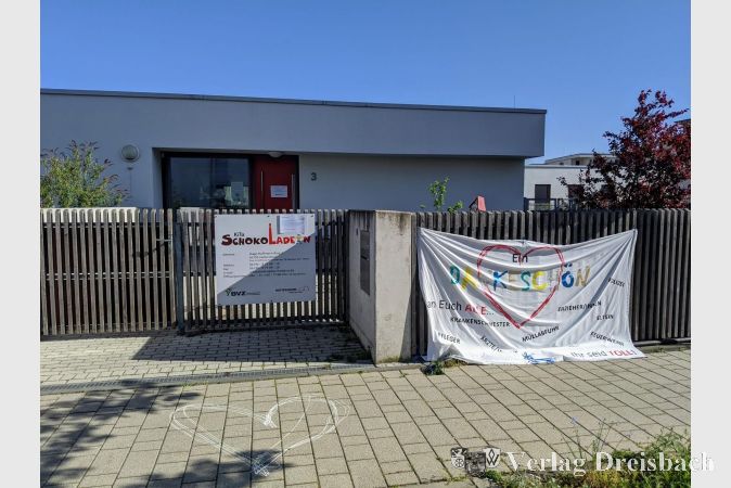 Die Kita SchokoLaden während der coronabedingten Schließung. Zum 1. August wechselt die Einrichtung in städtische Trägerschaft.