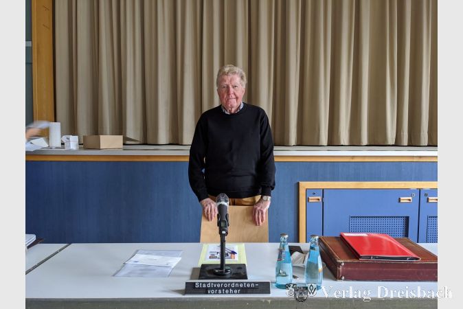 Günter Tannenberger in seinem Element: In seiner Funktion als Stadtverordnetenvorsteher am vergangenen Dienstag im Ausschuss für Umwelt, Bauen und Verkehr.