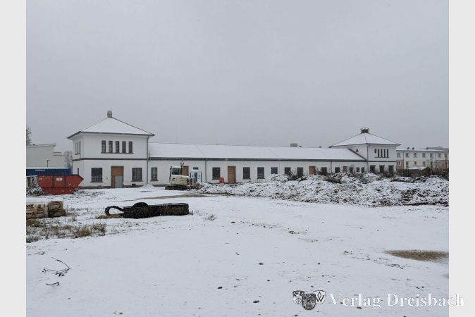 Auf dem Gelände des ehemaligen Sarotti-Werkstattgebäudes entsteht das neue Hattersheimer Stadtmuseum.