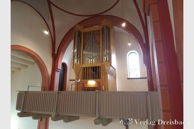 Die Orgel von St. Vitus: Eine aktuelle Frontalansicht.