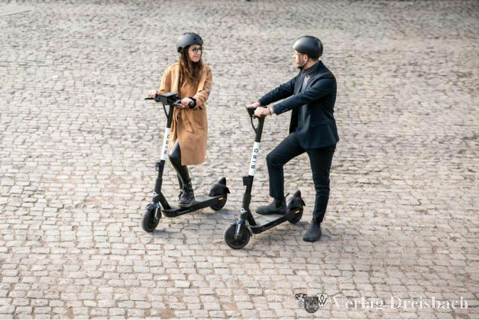 E-Scooter wie diese werden ab sofort zum Stadtbild in Hattersheim gehören.