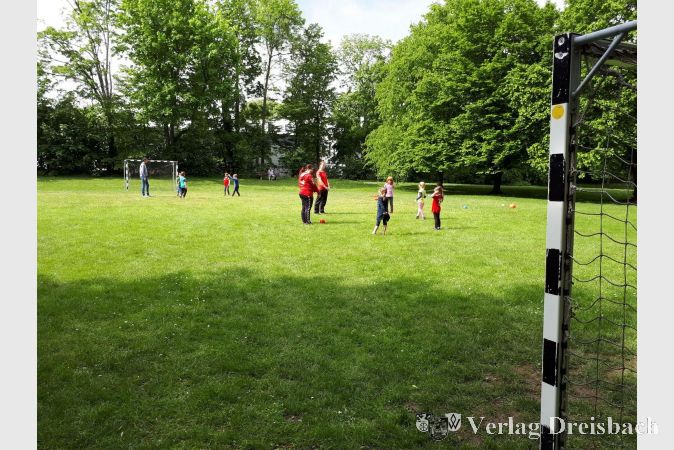 Auch der kleinere Nachwuchs konnte endlich wieder unter freiem Himmel gemeinsam trainieren.