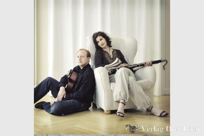 Das Duo Doyna, bestehend aus Annette Maye und Martin Schulte.