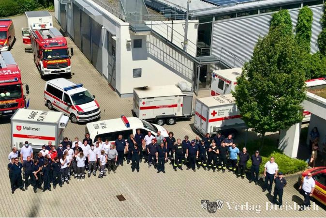 Die Einsatzkräfte nach ihrer Rückkehr am Sonntag. Der MTK bedankte sich auch auf seiner Facebook-Seite bei den Helferinnen und Helfern. Zudem wurde betont, wie wichtig ein funktionierender Katastrophenschutz sei, und das nicht nur im eigenen Kreis, sondern auch über dessen Grenzen hinaus.
