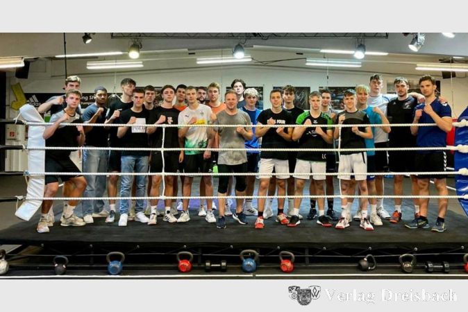 In Darmstadt stand für die A-Jugend "Boxercise" auf dem Trainingsplan.