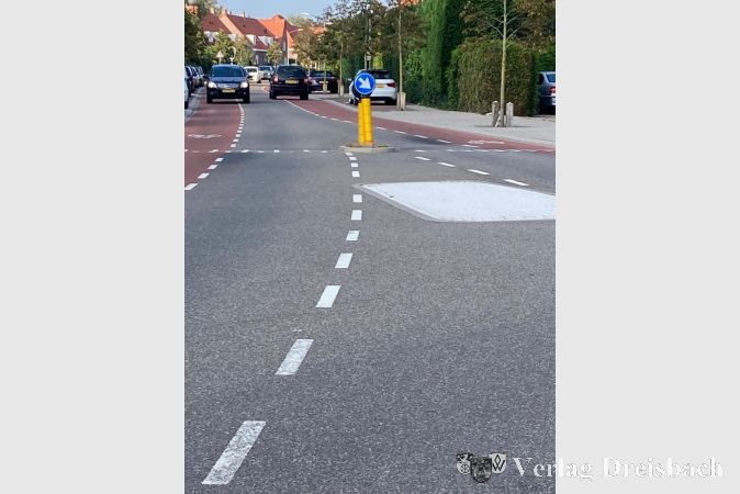 Straßenaufteilung in den Niederlanden.