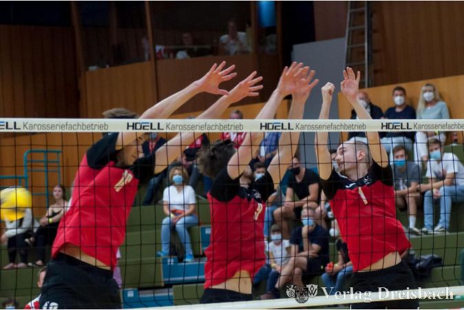 Der Block war die große Stärke beim Sieg in Hammelburg.