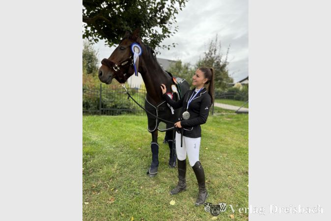 Elisa Rungatscher und La Coletta sind stolze Vizekreismeister.