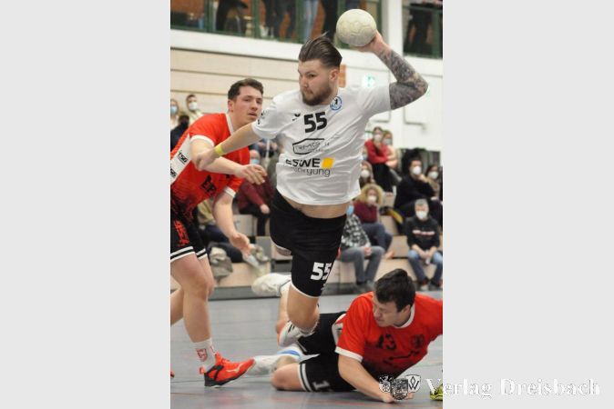 Marcel Karwath setzt sich stark gegen die Gebrüder Lange durch.