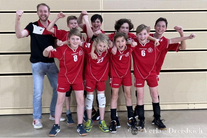 Die männliche U14 wurde Hessenmeister.