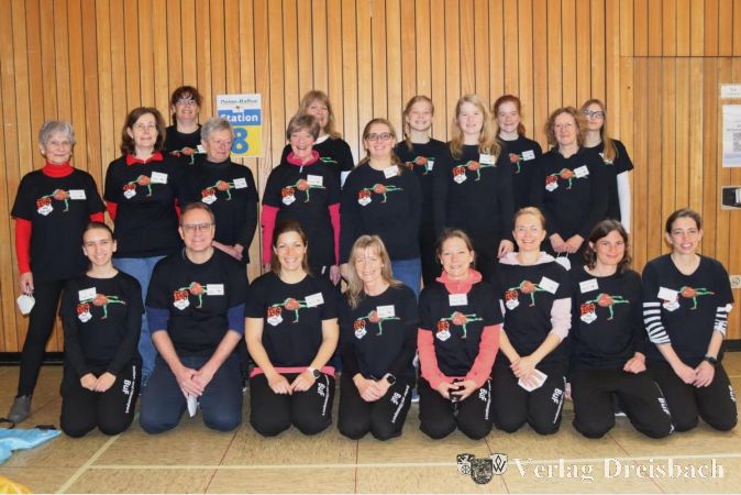 Das Team der Kinderturnabteilung organisierte gemeinsam mit freiwilligen Helfern die Veranstaltung.