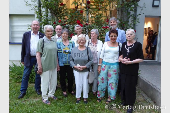 Von links nach rechts: Karl Heinz Spengler, Irene Schmidt-Wackenroder, Manfred Wiegand, Inge Gross, Ilse Ebsen, Margareta Hoppe-Basak, Friederike Konzack, Anita Kaleja, Holger Kazzer, Marieanne Scherdel.