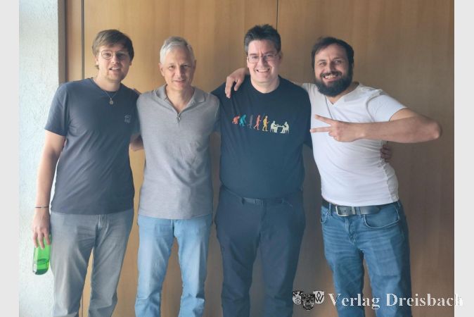 Hattersheim 1 (von links) mit Malte Busch, Wolfgang Gerstner, Roger Fischer und Tobias Makilla.