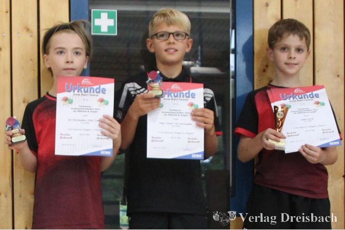 Von links nach rechts: Kai Christoulakis, Felix Trinter und Jakob Hartel