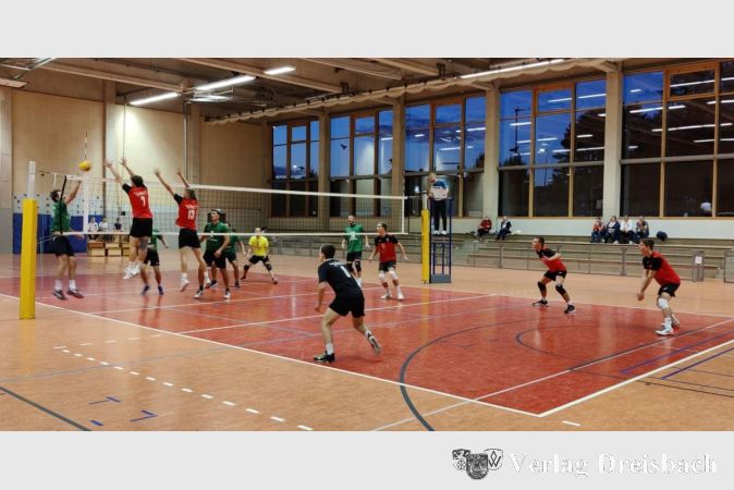 Die Herren 2 beim ihrem Auswärtsspiel gegen Rodheim.
