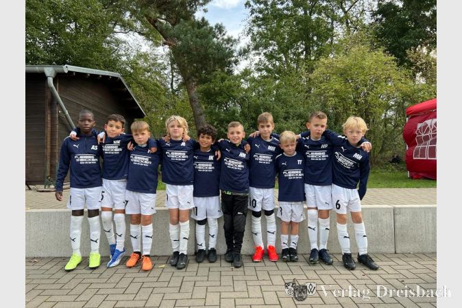 Die F1-Junioren des SV 07 Kriftel.
