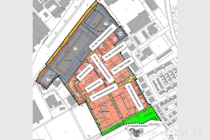 So wird die Straßennamensgebung in Hattersheim-Süd künftig aussehen.