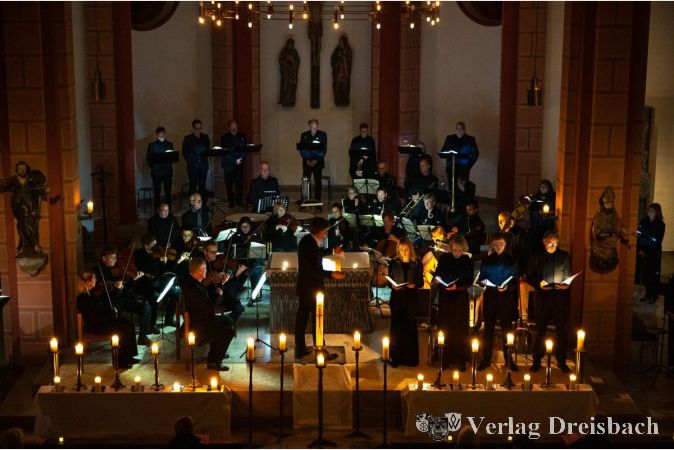 Die vier Solisten beeindruckten das Publikum in der sehr gut gefüllten Kirche St. Vitus.
