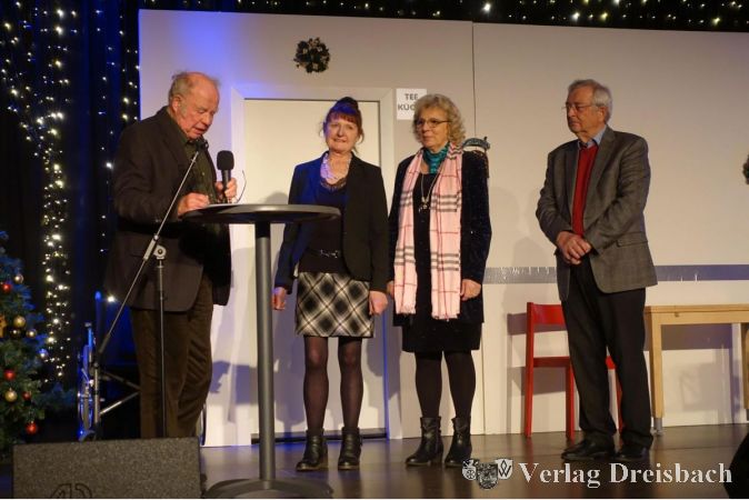 Von links nach rechts: Elcke Eirich, Inge Appel, Christa Monts de Oca, Gerhard Mantel.