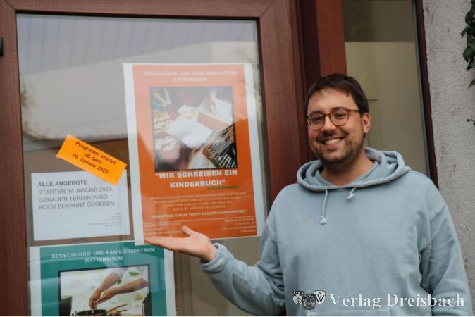 Simon Paluch ist neuer Leiter und Koordinator des Begegnungs- und Familienzentrums Hattersheim mit Standorten in Hattersheim, Eddersheim und Okriftel.