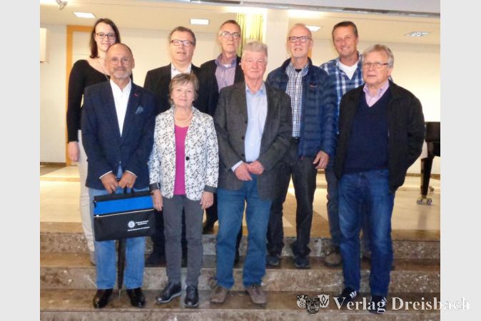 Sie Sicherheitsberaterinnen und -berater bei einem Treffen im Oktober 2019.