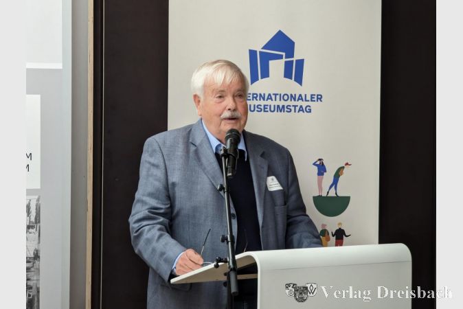 Hans Franssen, Alt-Bürgermeister und 1. Vorsitzender des Hattersheimer Geschichtsvereins.