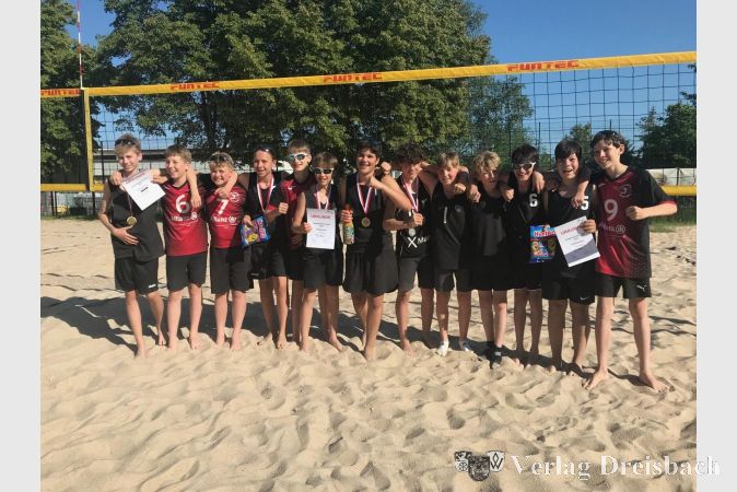 Jugend Beach: Die Krifteler U15 wird Hessenmeister und qualifiziert sich für die DM.